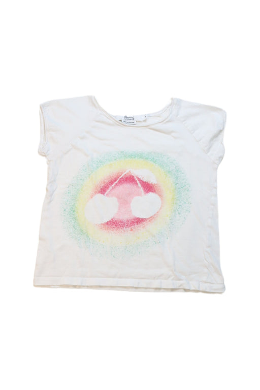 A Multicolour Short Sleeve T Shirts from Bonpoint in size 4T for girl. (Front View)