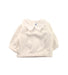 A White Long Sleeve Tops from Jacadi in size 0-3M for girl. (Front View)