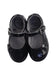 A Black Flats from Stride Rite in size 18-24M for girl. (Back View)