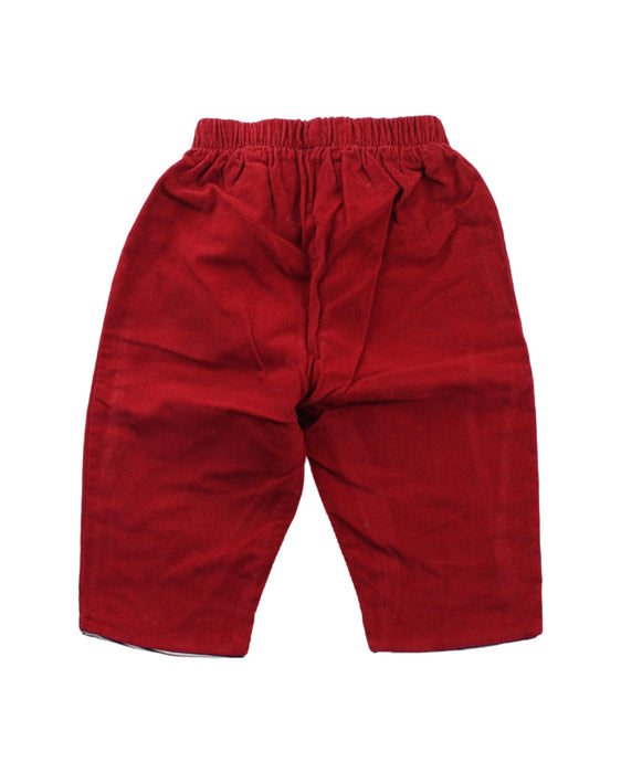 A Red Casual Pants from Thomas Brown in size 6-12M for boy. (Back View)