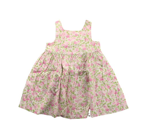 A Green Sleeveless Dresses from Angelina in size 2T for girl. (Front View)
