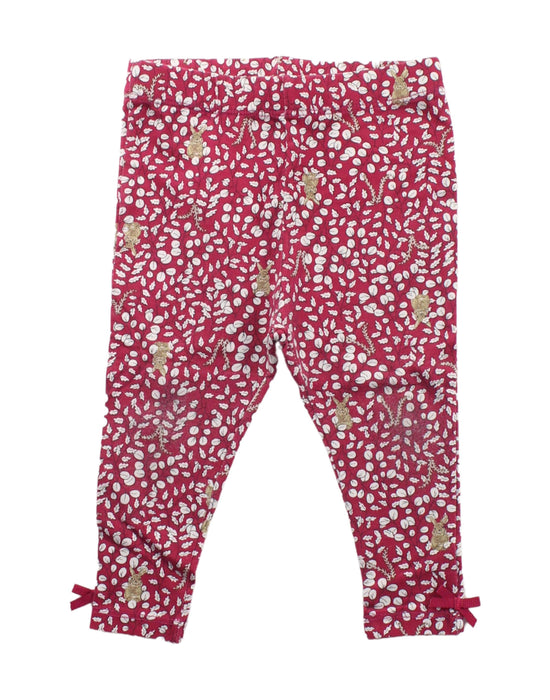 A Red Leggings from Confiture in size 12-18M for girl. (Front View)
