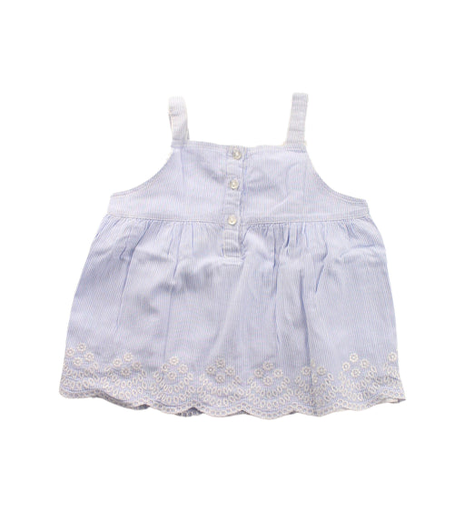 A Blue Shorts Sets from The Little White Company in size 18-24M for girl. (Front View)