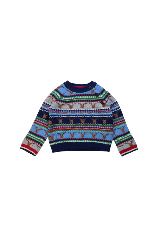 A Multicolour Knit Sweaters from Boden in size 12-18M for boy. (Front View)