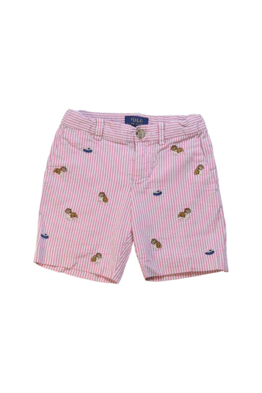 A Pink Shorts from Polo Ralph Lauren in size 2T for girl. (Front View)