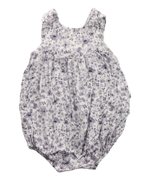 A Purple Sleeveless Bodysuits from Rylee + Cru in size 3-6M for girl. (Front View)
