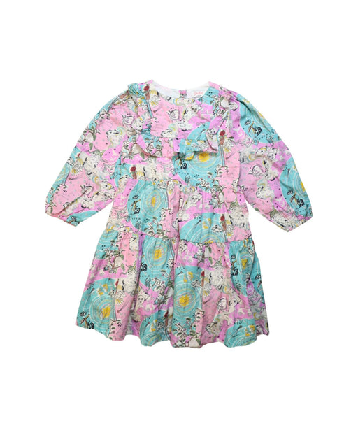 A Multicolour Long Sleeve Dresses from Cath Kidston in size 3T for girl. (Front View)