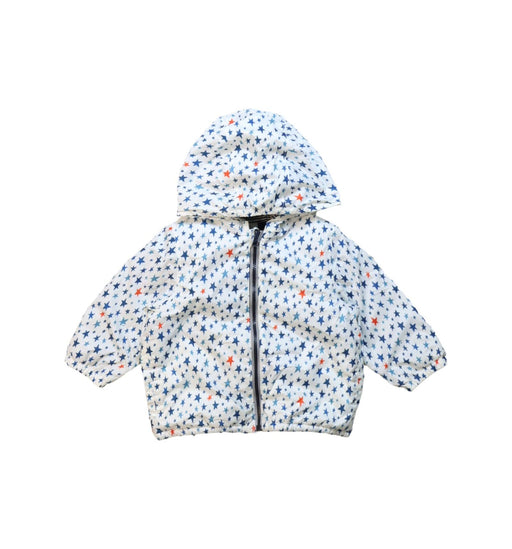 A Multicolour Lightweight Jackets from Petit Bateau in size 6-12M for boy. (Front View)