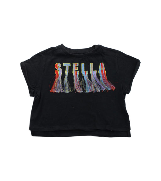A Black Short Sleeve T Shirts from Stella McCartney in size 2T for girl. (Front View)