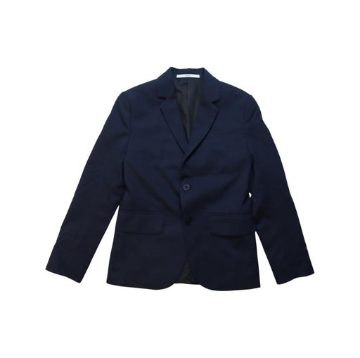 A Navy Blazers from Boss in size 8Y for boy. (Front View)