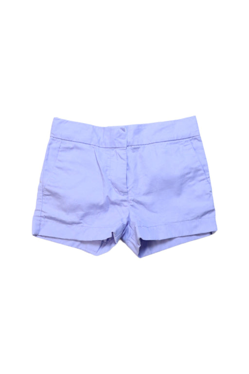 A Purple Shorts from Crewcuts in size 4T for girl. (Front View)