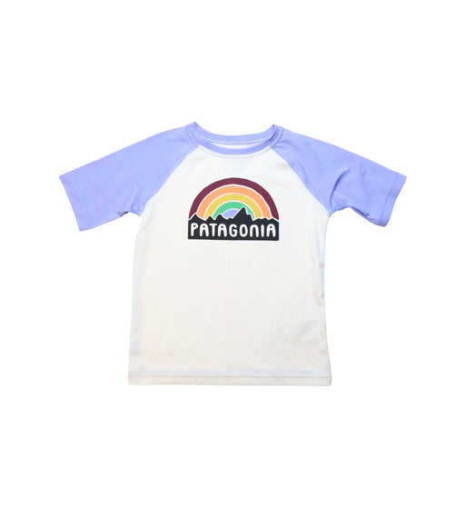 A Multicolour Short Sleeve T Shirts from Patagonia in size 5T for girl. (Front View)