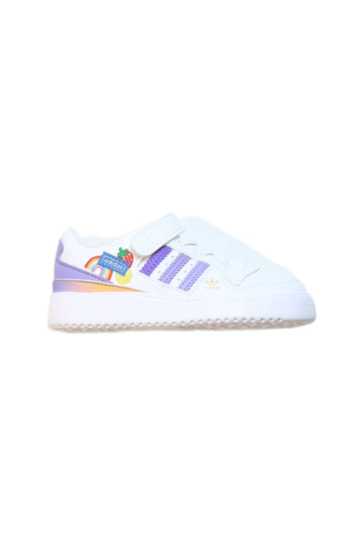 A Multicolour Sneakers from Adidas in size 3T for girl. (Front View)