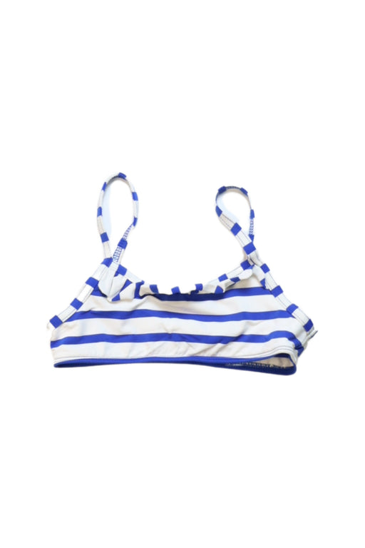 A White Bikinis from Petit Bateau in size 4T for girl. (Front View)