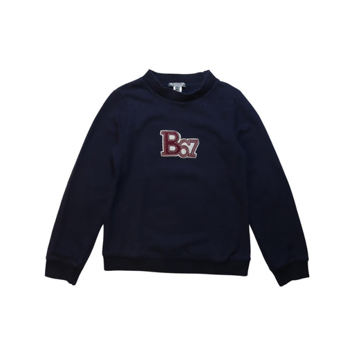 A Blue Crewneck Sweatshirts from Bonpoint in size 8Y for boy. (Front View)