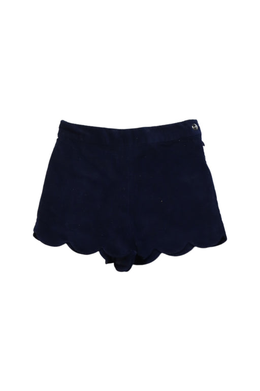 A Navy Shorts from Jacadi in size 5T for girl. (Front View)