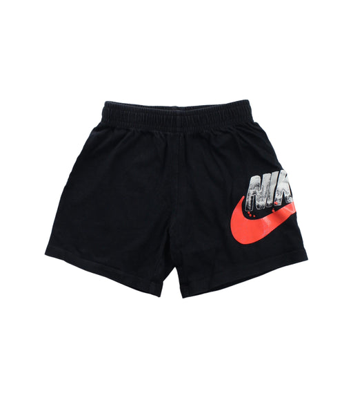 A Black Shorts from Nike in size 4T for boy. (Front View)
