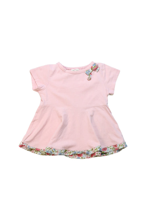 A Pink Short Sleeve Tops from Sense of Wonder in size 12-18M for girl. (Front View)