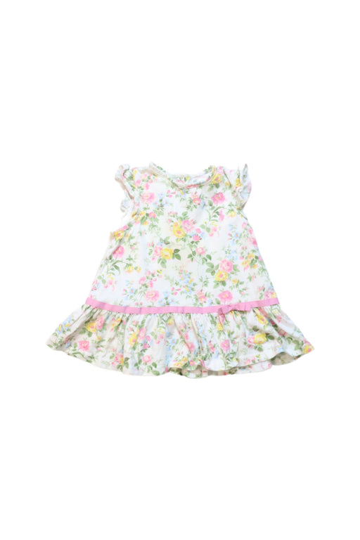 A Multicolour Sleeveless Dresses from Ralph Lauren in size 3-6M for girl. (Front View)