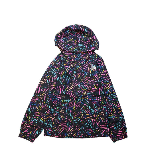 A Multicolour Lightweight Jackets from The North Face in size 7Y for girl. (Front View)