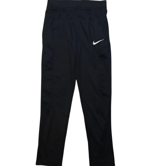 A Black Active Pants from Nike in size 10Y for girl. (Front View)