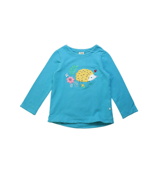 A Multicolour Long Sleeve T Shirts from Frugi in size 4T for girl. (Front View)