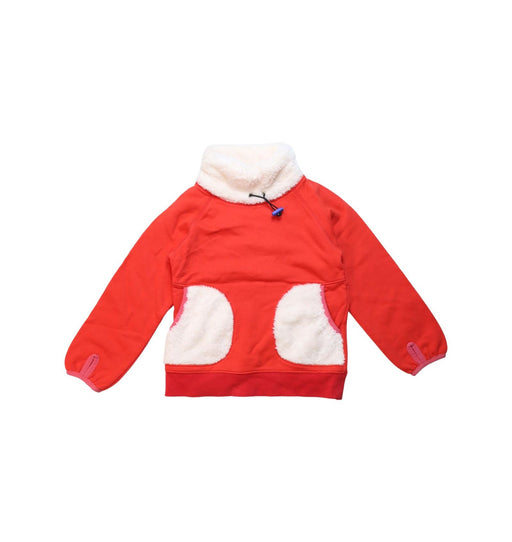 A Red Crewneck Sweatshirts from As Know As Ponpoko in size 4T for neutral. (Front View)