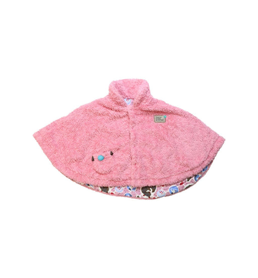 A Pink Capes & Ponchos from Ragmart in size 18-24M for girl. (Front View)