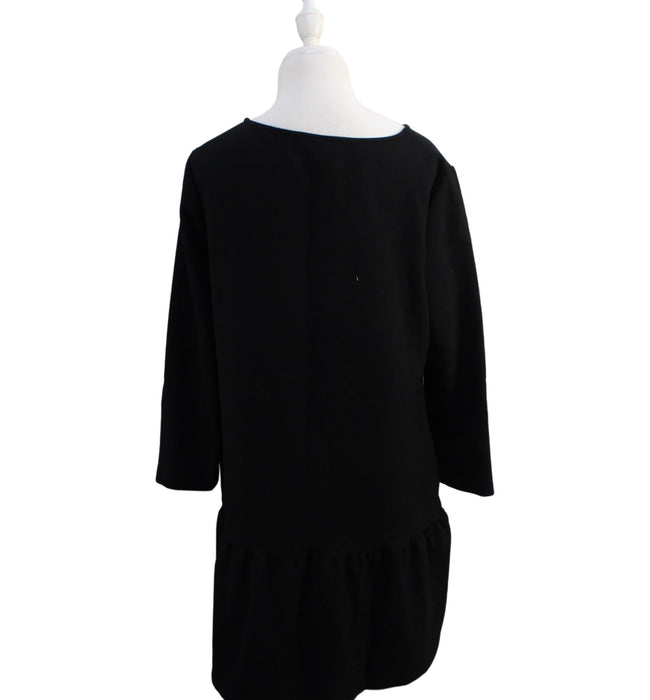 A Black Long Sleeve Dresses from Hatch in size S for maternity. (Back View)