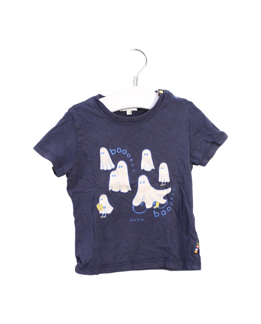 A Navy Short Sleeve T Shirts from Paul Smith in size 12-18M for boy. (Front View)