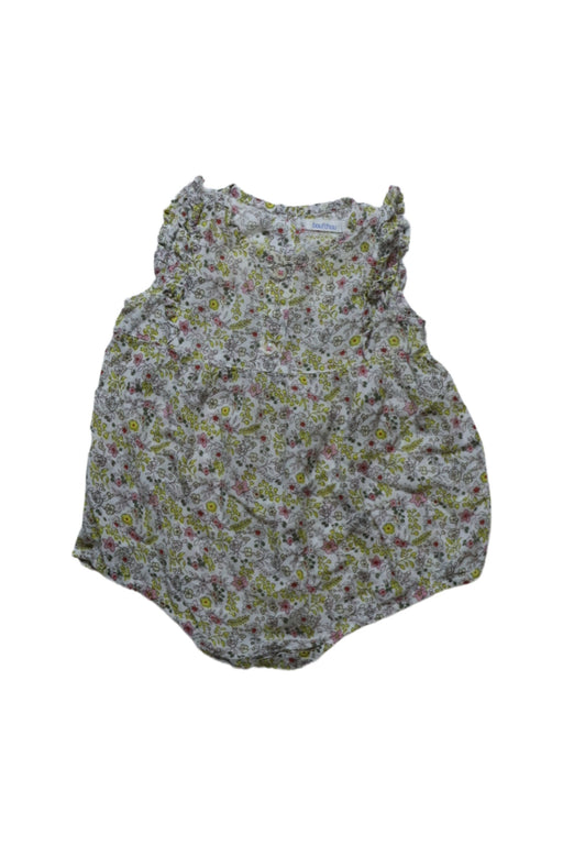 A Multicolour Sleeveless Bodysuits from Bout'Chou in size 3-6M for girl. (Front View)