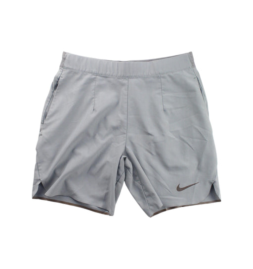 A Grey Active Shorts from Nike in size 10Y for boy. (Front View)