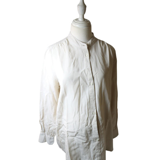 A White Long Sleeve Tops from Isabella Oliver in size S for maternity. (Front View)