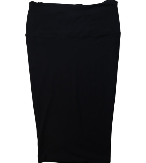 A Black Mid Skirts from Isabella Oliver in size S for maternity. (Front View)
