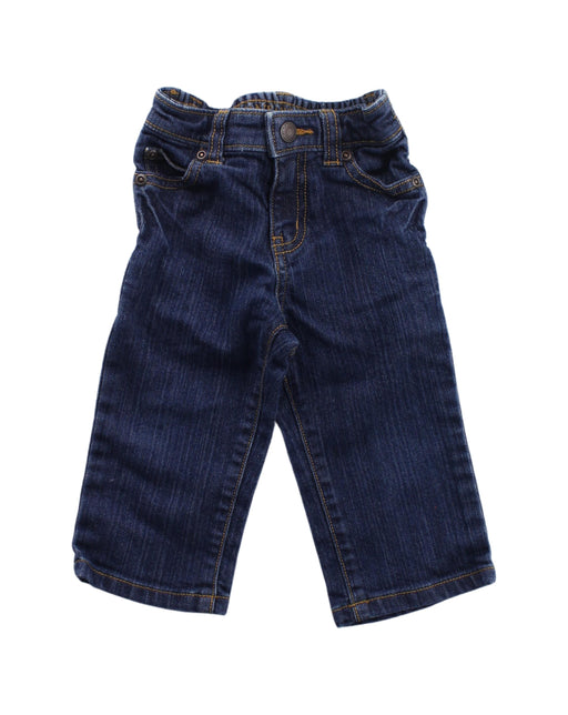 A Blue Jeans from Janie & Jack in size 12-18M for boy. (Front View)