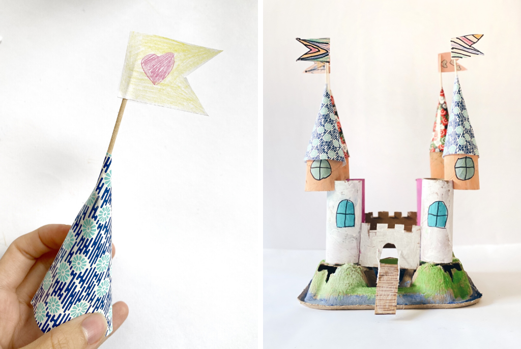 How to: Upcycled Castle Craft