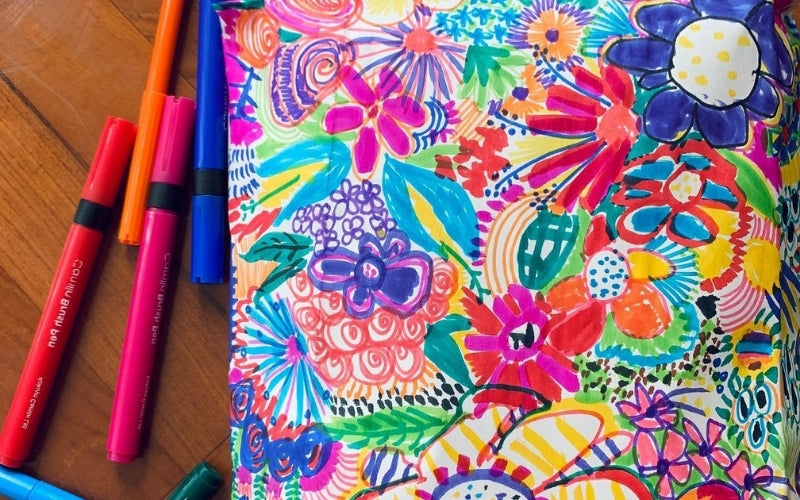 How To: Upcycled Doodle Activity with Artist Aarti