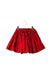 A Red Short Skirts from Bonton in size 4T for girl. (Front View)