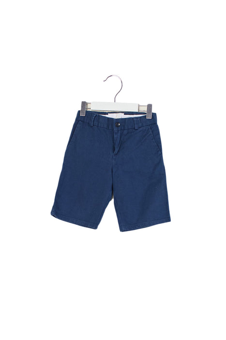 A Navy Shorts from Jacadi in size 5T for boy. (Front View)