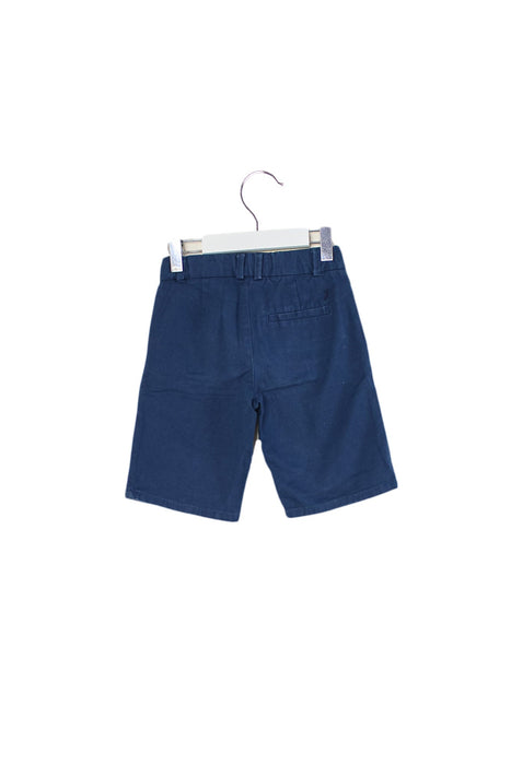A Navy Shorts from Jacadi in size 5T for boy. (Back View)