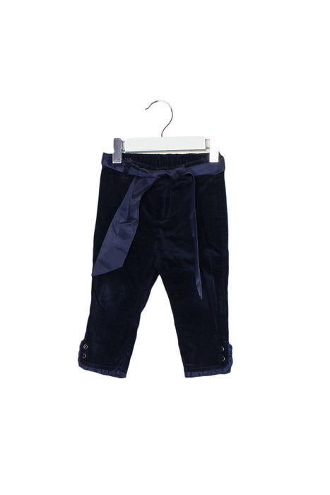 A Navy Casual Pants from Ralph Lauren in size 18-24M for girl. (Front View)