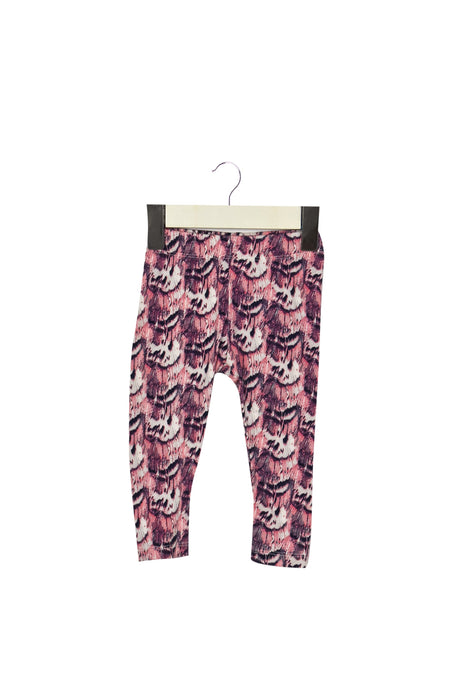 A Pink Leggings from Seed in size 3-6M for girl. (Front View)