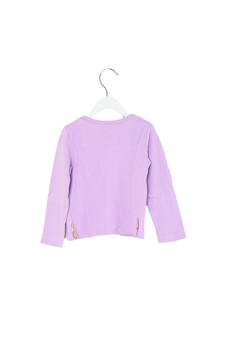 A Pink Cardigans from Ragmart in size 4T for girl. (Back View)