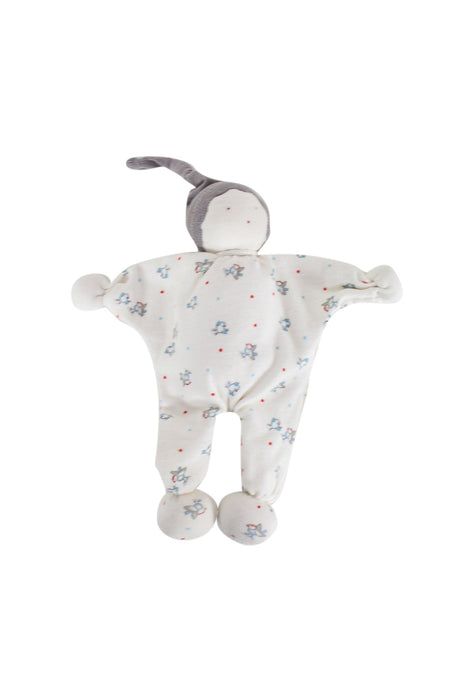 A Grey Soft Toys from Under the Nile in size Newborn for neutral. (Front View)