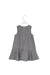 A Grey Sleeveless Dresses from Crewcuts in size 4T for girl. (Back View)