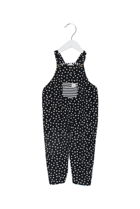 A Black Long Overalls from Turtle Dove London in size 3T for girl. (Front View)