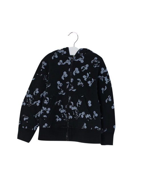 A Black Zippered Sweatshirts from Bonpoint in size 4T for boy. (Front View)