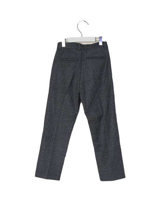 A Grey Dress Pants from Bonpoint in size 6T for boy. (Back View)