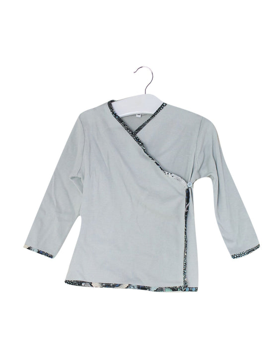 A Blue Long Sleeve Tops from Bonpoint in size 12-18M for boy. (Front View)
