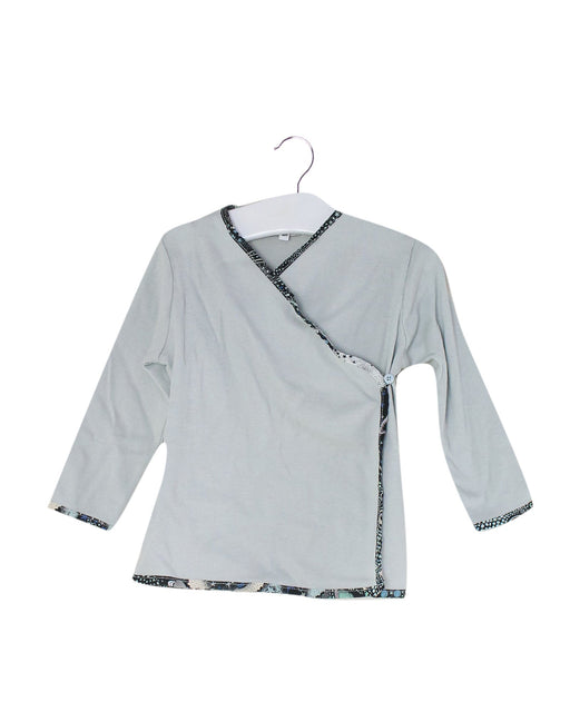 A Blue Long Sleeve Tops from Bonpoint in size 12-18M for boy. (Front View)